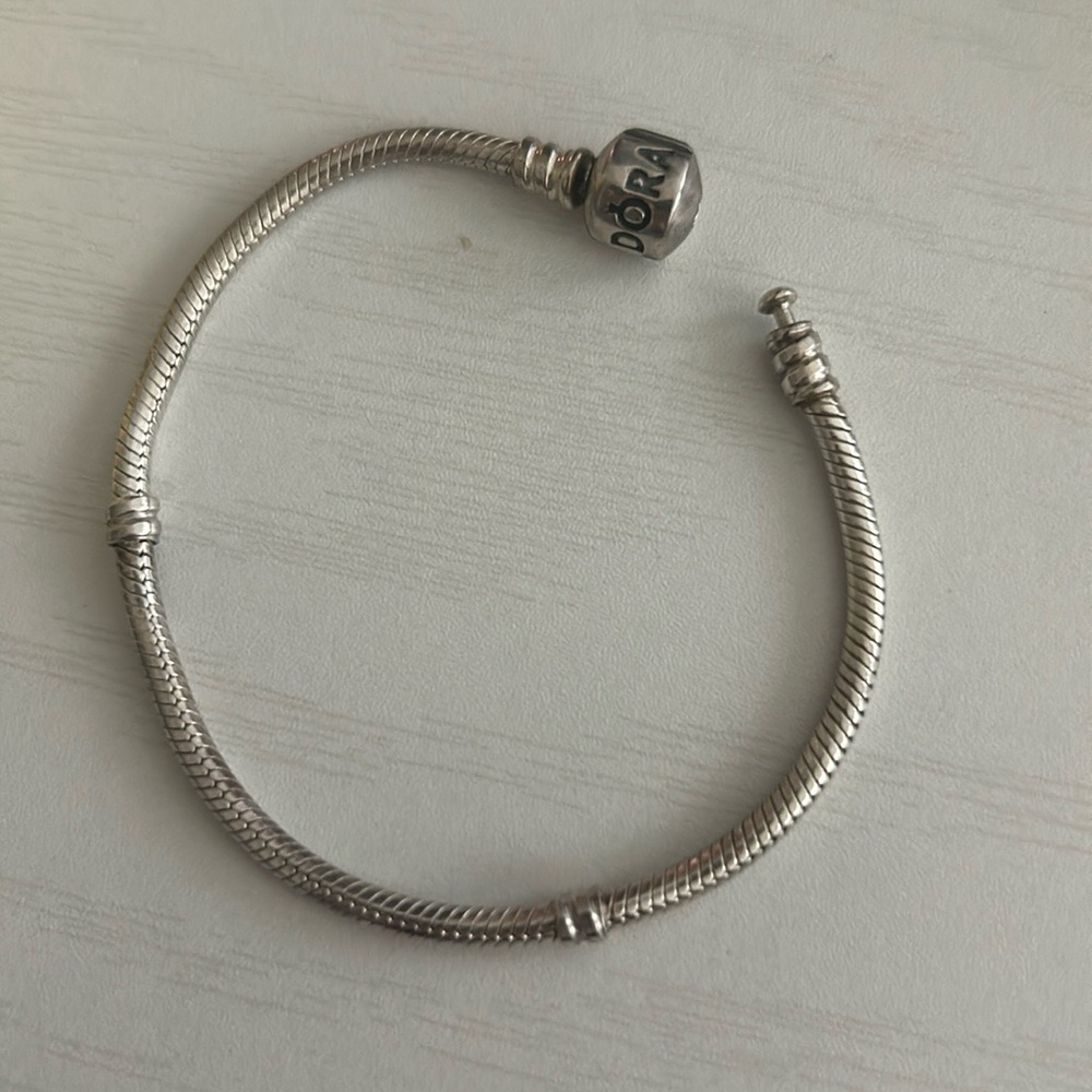 Authentic Pandora Snake Bracelet 925 Silver